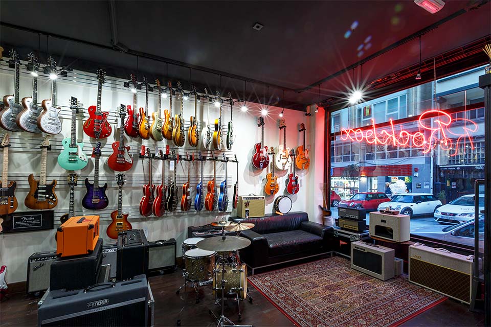 Rockbox: Tienda de instrumentos musicales